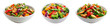© Foxgrafy - Colorful assortment of fresh vegetable salads in bowls