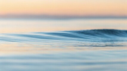 Wall Mural - Surface texture of silky smooth soft ocean surface, shot at sunrise while swilling in the ocean of Western Australia.

