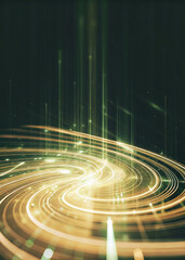 Technology computer cyberspace internet digital data network programming communication coding concept - Abstract green digital binary code matrix texture background, technology, computer