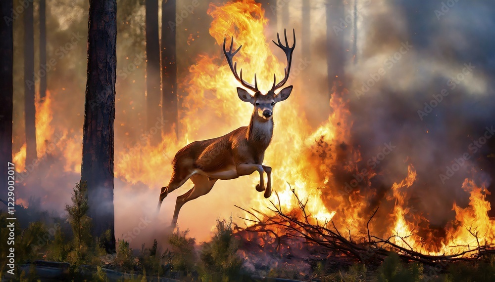 ภาพถ่าย Stock Climate change, global warming, environmental catastrophe ...