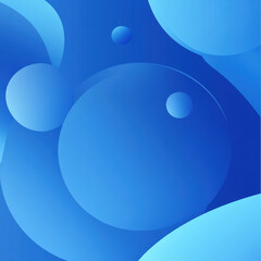 Wall Mural - blue abstract background