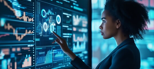 Poster - Data visualization and business analytics are vital for enhancing efficiency and driving innovation in todays office, supporting various professional applications and software solutions