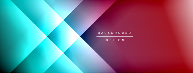 Wall Mural - colorful gradient with lines made of shadow and light. creative background