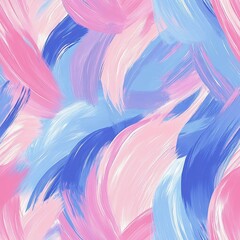 soft curved brush strokes pattern in pastel colors for wallpaper