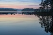 © Jürgen Humbert/imageBROKER - Evening mood in the Glaskogen nature reserve, Buvattnet, Lenungshammar, Värmland, Sweden, Europe