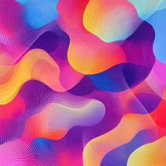 Wall Mural - abstract colorful background