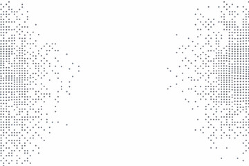 Wall Mural - abstract background with fading dots creates a subtle texture with white space