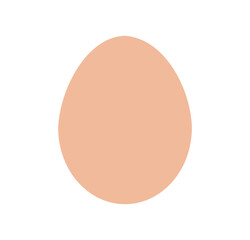 Wall Mural - egg illustration on transparent background. png food design element.