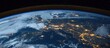 © zaen_studio - Earth at Night: A Breathtaking View of Our Planet's Cities