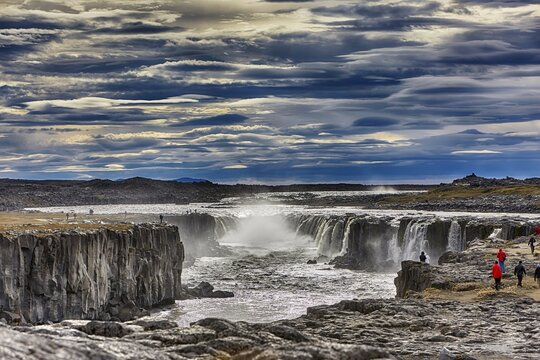 Waterfall Selfoss, Vidhirholl, Norðurland Eystra, Island