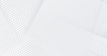Wall Mural - light grey white gradient seamless looped animated background. 3d squares minimal animation with hal