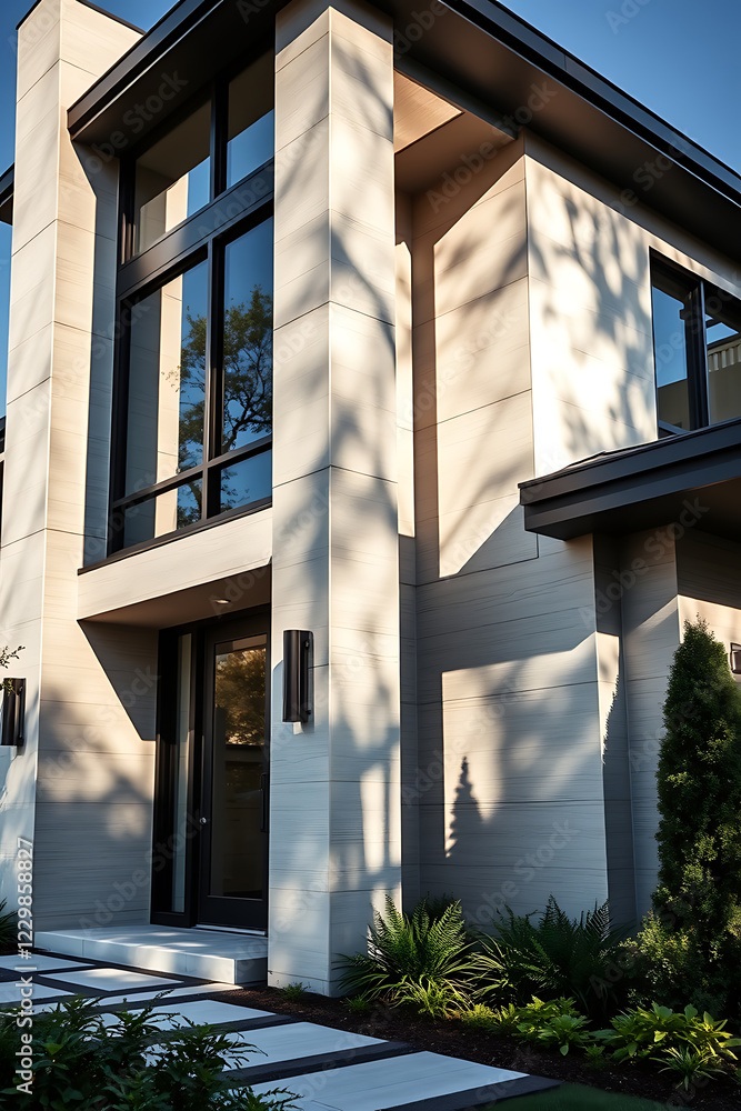 Modern Luxury Home Exterior: Contemporary Architecture and Design ...