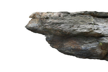 Wall Mural - rock isolated transparency background.