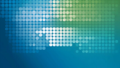 Naklejka na meble Abstract teal and green mosaic background ideal for presentations, websites, or marketing materials.  Stylish and modern design.