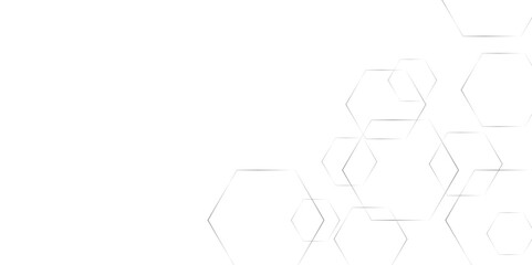 Leinwandbilder - Abstract gradient background with hexagons shape stock line texture and seamless pattern. Modern pattern elegant simple style digital line technology concept template background, vector illustration.	