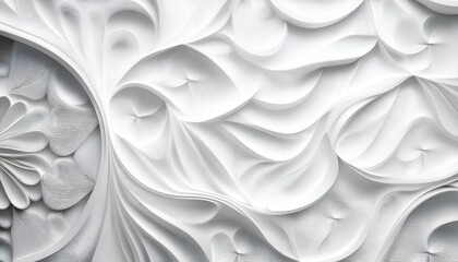 Leinwandbilder - abstract white background texture.