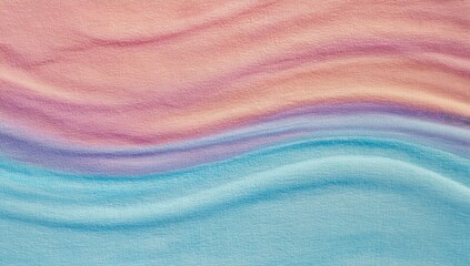 Wall Mural - smooth gradient background transitioning from soft pastel pink to light blue, subtle texture, minima