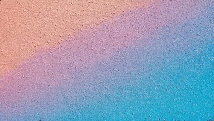 Wall Mural - smooth gradient background transitioning from soft pastel pink to light blue, subtle texture, minima