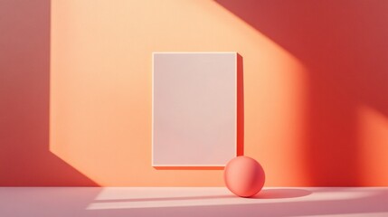 Aufkleber - Pastel Neon Futurism Mirror Display with Holographic Glow on Textured Wall - Modern Visual Design for Virtual Reality Environments and Interactive Digital Showcases