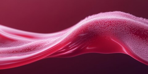 Aufkleber - Futuristic Cosmic Visualization Smooth Bubble Texture in Purple Atmosphere - Innovative Design for Space Exploration Content and Cutting-Edge Digital Marketing
