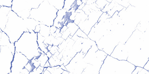 Wall Mural - Distress texture. Easy to create abstract distressed effect.  a blue and white drawing of a cracked wall, background with cracks. old cracked texture, dry land crack texture for overlay, 