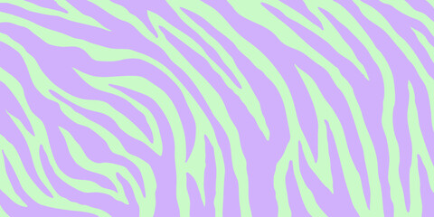 Aufkleber - Cool Abstract Psychedelic Background. Vector Design Groovy Pattern Y2k Texture. Hand Drawn Trippy Backdrop.