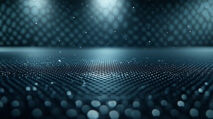 Wall Mural - abstract background with glowing lights and dots, a captivating visual display