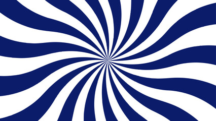 Poster - Abstract background with Classic vintage sun rays pattern. Blue swirling pattern background with Vortex starburst spiral twirl strips. Comic design element. Vintage beam sunburst texture. 