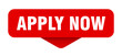 © BHM - apply now sticker. apply now sign on transparent background
