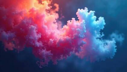 shimmering wisps of vapor suspended in air with colorful diffraction, atmospheric optics, fog