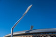 © Davyd Varabyou - Minimalism. The Dynamo Stadium spotlight. Dinamo Stadium in Minsk