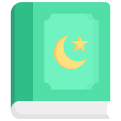 Canvas Print - Quran Book Icon