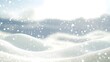© RABBI - Sparkling Winter Snow Landscape Background Image
