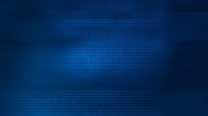 Blue pixels background for digital tech presentation