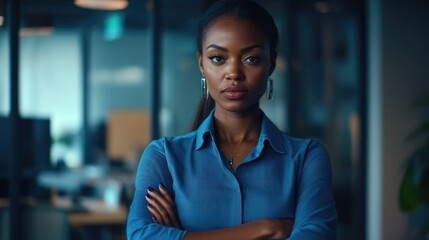 Sticker - Professional Woman in Business Attire