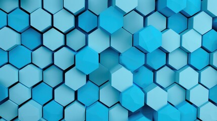 Wall Mural - A sleek hexagon net pattern vector background, perfect for modern designs and tech projects, adding a geometric touch.