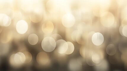 Wall Mural - abstract bokeh background with gold and brown blurred circles.