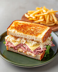 Sticker -  american reuben sandwich