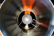 © Andrew Kornylak - Closeup overhead shot of a camp stove