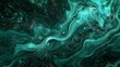 © AItist - Abstract Teal and Black Swirl Pattern