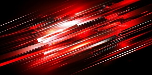 Wall Mural - overlapping triangular shapes in red create an abstract textured background