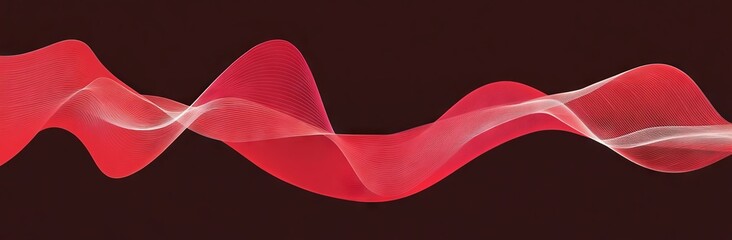Wall Mural - red abstract banner background. trendy abstract graphic design banner pattern template