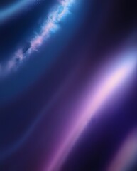 Wall Mural - A mesmerizing display of ethereal colors fills the frame, featuring swirling blues, purples, and hints of pink. Light and shadow interplay, creating a sense of movement and depth