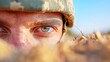 © Zoran - Intense focus of a soldier during vital field training exercise
