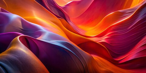 Wall Mural - abstract colorful swirls background
