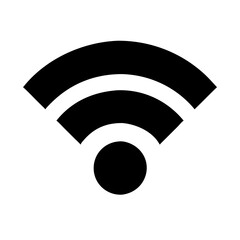 Poster - WiFi Vector Icon – Clean & Modern Wireless Signal Symbol