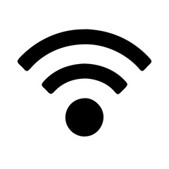 Poster - WiFi Vector Icon – Clean & Modern Wireless Signal Symbol