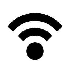 Poster - WiFi Vector Icon – Clean & Modern Wireless Signal Symbol