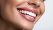 © Nataliya Selyutina - A vivid close-up of a smile showing perfectly aligned white teeth and healthy lips, capturing the essence of beauty, health, and happiness in everyday life.