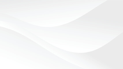 Wall Mural - white background with abstract dynamic lines decoration